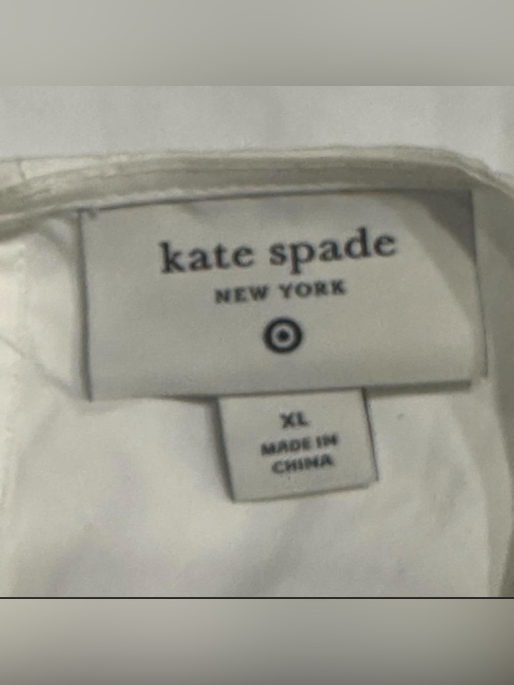 Kate Spade x Target Ribbon Ruffle Short Sleeve Top - Picture 7 of 8
